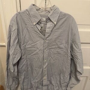 Men's Blue Checkered Shirt